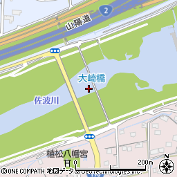 大崎橋周辺の地図