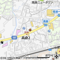 山口三菱防府本店周辺の地図