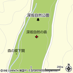 下関市深坂自然の森周辺の地図