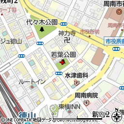 山口県周南市栄町周辺の地図