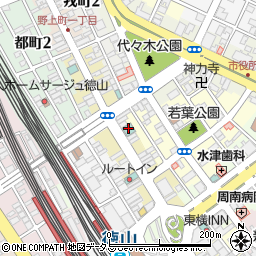 居酒家 かまどか 山口徳山店周辺の地図