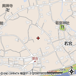 山口県防府市佐野若宮周辺の地図
