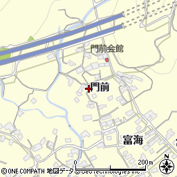 山口県防府市富海門前1481周辺の地図