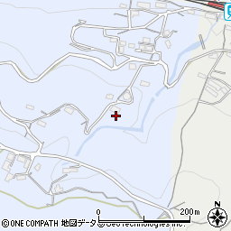 徳島県美馬市穴吹町口山尾山813-4周辺の地図