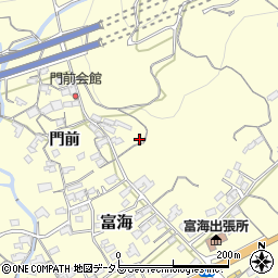 山口県防府市富海門前1366周辺の地図