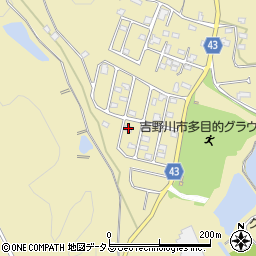 徳島県吉野川市川島町桑村641-61周辺の地図