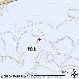 徳島県美馬市穴吹町口山尾山444周辺の地図