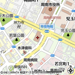 徳山郵便局 ＡＴＭ周辺の地図