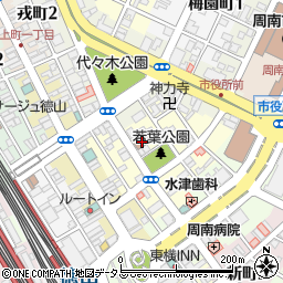 徳山商工会議所ビル周辺の地図