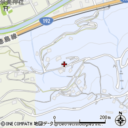 徳島県美馬市穴吹町口山尾山203周辺の地図