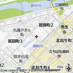 愛媛県今治市祇園町2丁目3-32周辺の地図