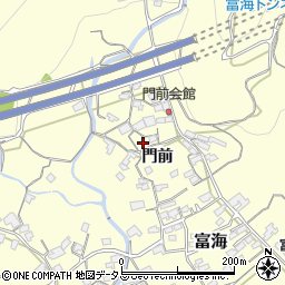 山口県防府市富海門前1419周辺の地図