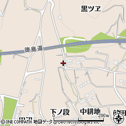 徳島県美馬市美馬町下ノ段39周辺の地図