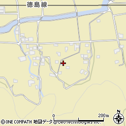 徳島県吉野川市川島町桑村1376-1周辺の地図