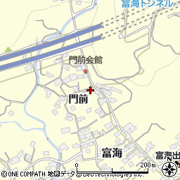 山口県防府市富海門前1440周辺の地図