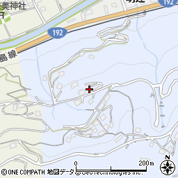 徳島県美馬市穴吹町口山尾山287周辺の地図