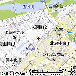 愛媛県今治市祇園町2丁目3-22周辺の地図
