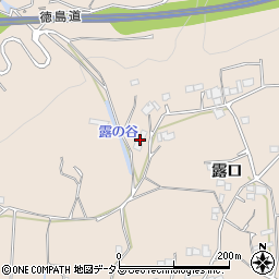 徳島県美馬市美馬町露口184周辺の地図
