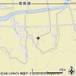 徳島県吉野川市川島町桑村1424-1周辺の地図