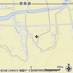 徳島県吉野川市川島町桑村1424周辺の地図