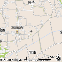 徳島県美馬市美馬町宮南140周辺の地図