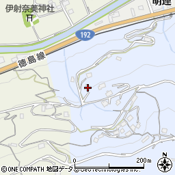 徳島県美馬市穴吹町口山尾山207周辺の地図