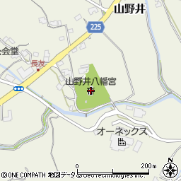 山野井八幡宮周辺の地図