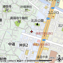 リンナイ株式会社徳島出張所周辺の地図