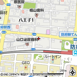 中国労働金庫防府支店周辺の地図