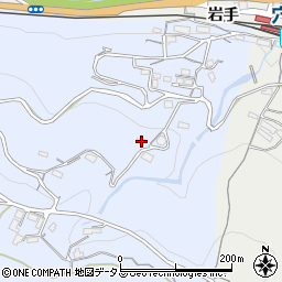 徳島県美馬市穴吹町口山尾山477周辺の地図
