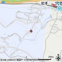 徳島県美馬市穴吹町口山尾山810-2周辺の地図