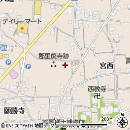 徳島県美馬市美馬町銀杏木周辺の地図
