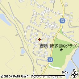 徳島県吉野川市川島町桑村641-59周辺の地図