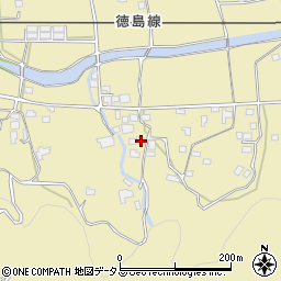 徳島県吉野川市川島町桑村1453周辺の地図