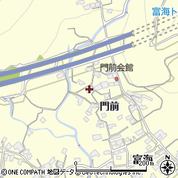 山口県防府市富海門前1414周辺の地図