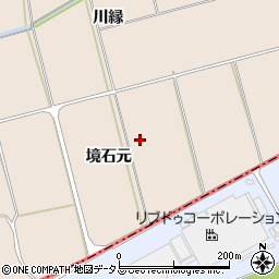 徳島県美馬市美馬町境石元周辺の地図
