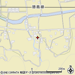 徳島県吉野川市川島町桑村1450-1周辺の地図