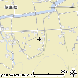 徳島県吉野川市川島町桑村1308周辺の地図
