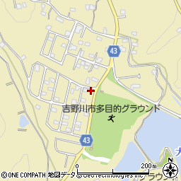 徳島県吉野川市川島町桑村641周辺の地図