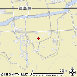 徳島県吉野川市川島町桑村1391-2周辺の地図