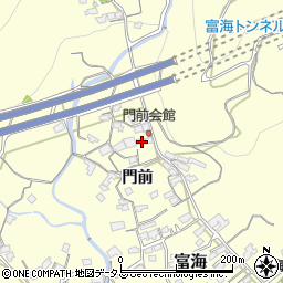 山口県防府市富海門前1436周辺の地図