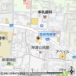 山口日産自動車防府牟礼店周辺の地図