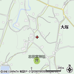 徳島県吉野川市川島町山田大塚8周辺の地図