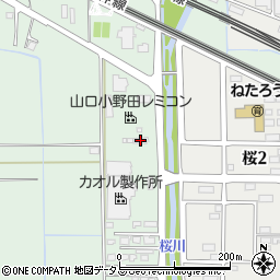 小野田レミコン株式会社　厚狭工場周辺の地図