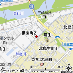 愛媛県今治市祇園町2丁目2-18周辺の地図