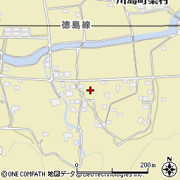 徳島県吉野川市川島町桑村1418周辺の地図
