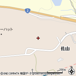 山口県山口市佐山10121周辺の地図