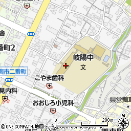 周南市立岐陽中学校周辺の地図