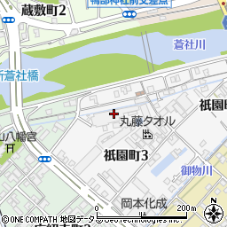 蒼社染工株式会社周辺の地図
