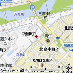 愛媛県今治市祇園町2丁目2-19周辺の地図